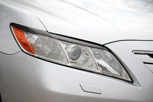 Накладки на фары (реснички) укорочен. компл.-2 шт. для Toyota Camry V40 (2006-2009) дорестайлинг - 1