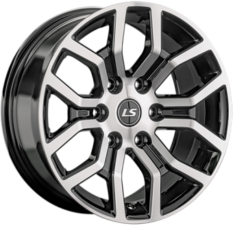 LS wheels 1367 8,5x17 6x139,7 ET25 dia 106,1 BKF