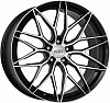 Dotz Suzuka dark 8.5x19 5x108 ET45 dia 70.1 black full polished