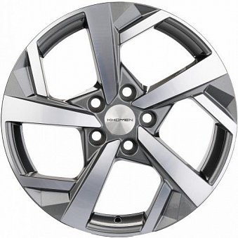 Khomen Wheels KHW1712 (Qashqai) 7x17 5x114,3 ET40 dia 66,1 gray-FP Россия