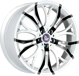 YST X-21 7x17 5x112 ET43 dia 66,6 W+B YST X-21 7x17 5x112 ET43 dia 66,6 W+B