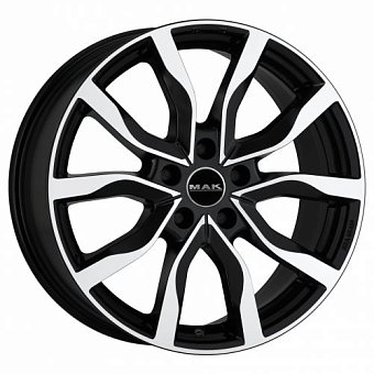 MAK Highlands 9x21 5x108 ET38,5 dia 63,3 black mirror