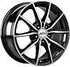 X trike X-111M 6,5x15 5x112 ET35 dia 66,6 BK/FP