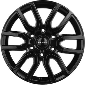 Khomen Wheels KHW1723 (JAC T6 Pickup) 8x17 6x139,7 ET30 dia 106,1 black Khomen Wheels KHW1723 (JAC T6 Pickup) 8x17 6x139,7 ET30 dia 106,1 black