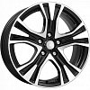 Replica K&K Toyota (КС673) 7x17 5x114,3 ET45 dia 60,1 алмаз черный