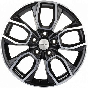 Khomen Wheels KHW1713 (SantaFe) 7x17 5x114,3 ET47 dia 67,1 black-FP Россия