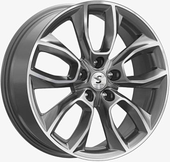 K&K Premium Series КР001 (18_Outlander) 7x18 5x114,3 ET38 dia 67,1 diamond gloss graphite Россия