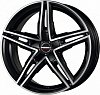 Borbet XRS 8x18 5x112 ET40 dia 72.5 black polished glossy Германия