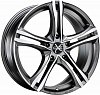 OZ Racing X5B 8x18 5x120 ET45 dia 79 matt graphite diamond cut