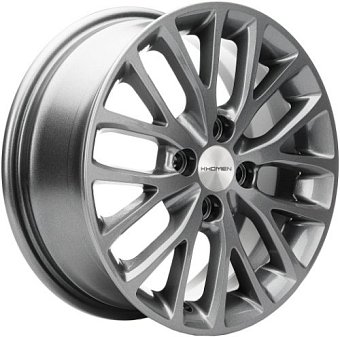 Khomen Wheels KHW1506 (Vesta) 6x15 4x100 ET50 dia 60,1 gray Khomen Wheels KHW1506 (Vesta) 6x15 4x100 ET50 dia 60,1 gray