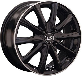 LS wheels 741 6x15 4x100 ET48 dia 73,1 BKL LS wheels 741 6x15 4x100 ET48 dia 73,1 BKL