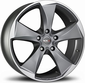 MAK Raptor 5 10,5x20 5x112 ET45 dia 76 graphite mirror face