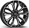 AEZ Leipzig dark 9.5x22 5x112 ET32 dia 66.6 black full polished