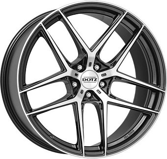 Dotz LagunaSeca dark 9x19 5x120 ET38 dia 72,6 anthracite polished