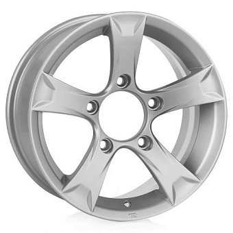 K&K Триал 6,5x15 5x139,7 ET5 dia 110,1 сильвер Россия
