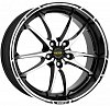 Dotz Tupac 8.5x19 5x112 ET35 dia 70.1 black polished