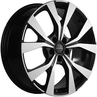Khomen Wheels KHW1906 (Dongfeng AX7) 7x19 5x108 ET45 dia 65,1 black-FP