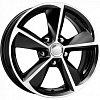 Replica K&K Skoda (КС681) 6,5x16 5x112 ET46 dia 57,1 алмаз черный