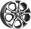 K&K КС892 6.5x17 5x114.3 ET49 dia 67.1 алмаз черный