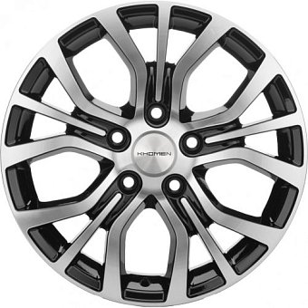 Khomen Wheels KHW1608 (Mitsubishi) 6,5x16 5x114,3 ET38 dia 67,1 black-FP Khomen Wheels KHW1608 (Mitsubishi) 6,5x16 5x114,3 ET38 dia 67,1 black-FP