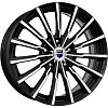 K&K Акцент 7x17 4x100 ET43 dia 60,1 алмаз черный Россия