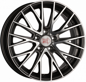 1000 Miglia MM1009 8x18 5x108 ET40 dia 63,3 dark anthracite polished