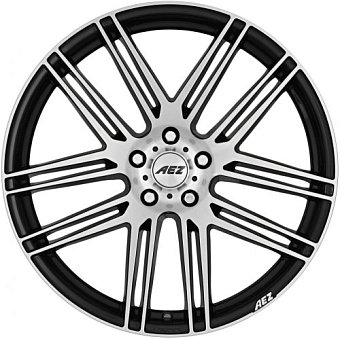 AEZ Cliff dark 10x21 5x112 ET45 dia 66,6 black polished