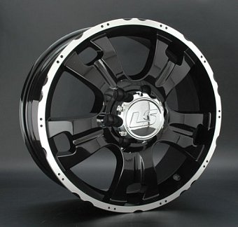 LS wheels 214 7,5x18 6x139,7 ET35 dia 77,8 BKF LS wheels 214 7,5x18 6x139,7 ET35 dia 77,8 BKF