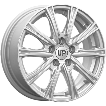 Wheels UP Up123 6x15 5x114,3 ET46 dia 67,1 silver classic