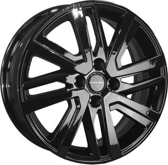 Khomen Wheels KHW1609 (Rio II/Solaris II) 6x16 4x100 ET46 dia 54,1 black Khomen Wheels KHW1609 (Rio II/Solaris II) 6x16 4x100 ET46 dia 54,1 black