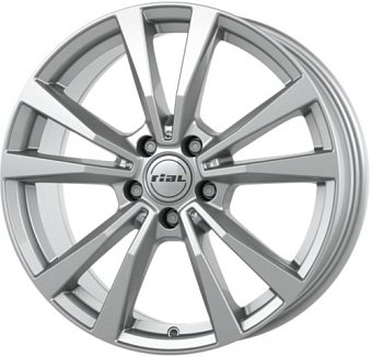 Rial M12X 9x20 5x112 ET48 dia 66,5 polar silver Rial M12X 9x20 5x112 ET48 dia 66,5 polar silver