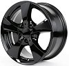 Borbet TB 6,5x16 5x112 ET49 dia 66,6 black glossy