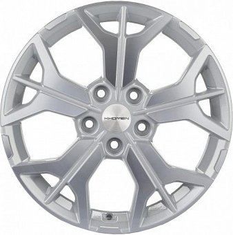 Khomen Wheels KHW1715 (Camry) 7x17 5x114,3 ET45 dia 60,1 F-silver-FP Россия