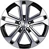 Khomen Wheels KHW1803 (Chery Tiggo 4/Tiggo 7 Pro) 7x18 5x108 ET33 dia 60,1 black-FP