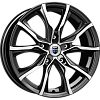 K&K Твист 7,5x17 5x114,3 ET50 dia 67,1 алмаз черный