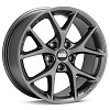BBS SR 7.5x17 5x108 ET45 dia 70.1 vulcano grey diamond cut Германия