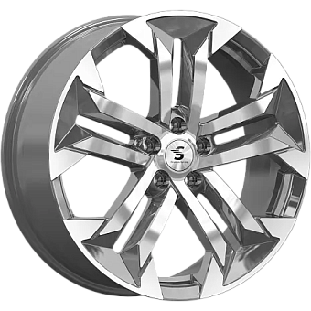 K&K Premium Series КР015 Haval Dargo 7,5x19 5x114,3 ET40 dia 66,6 diamond gloss graphite