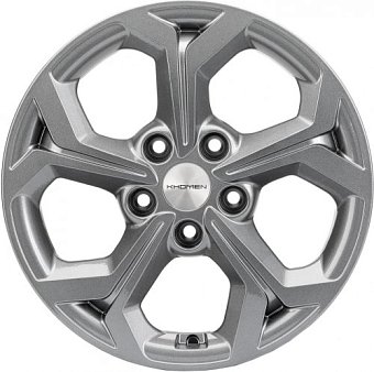Khomen Wheels KHW1606 (Focus) 6,5x16 5x108 ET50 dia 63,3 gray