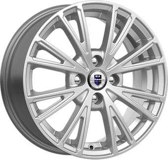 K&K Меандр 6x16 4x100 ET41 dia 60,1 silver Россия