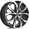 Alutec W10 9x20 5x127 ET52 dia 71.6 racing black front polished