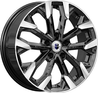 K&K Морейн 6,5x17 5x112 ET38 dia 66,6 алмаз черный