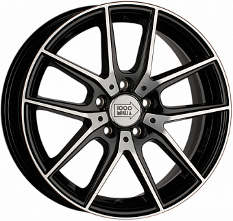 1000 Miglia MM041 6,5x16 5x112 ET42 dia 57,1 black polished