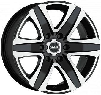 MAK Stone 6 8x18 6x130 ET53 dia 84,1 black mirror