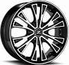 Zinik Z29 9x20 5x120 ET42 dia 79,5 machined w/black accent