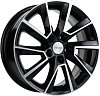 Khomen Wheels KHW1507 (Polo) 6x15 5x100 ET40 dia 57,1 black-FP