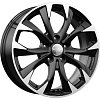 Replica K&K KIA (КС740) 7x17 5x114,3 ET53 dia 67,1 алмаз черный