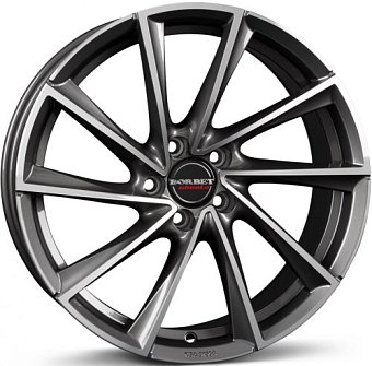 Borbet VTX 8,5x19 5x112 ET20 dia 66,6 graphite polished Borbet VTX 8,5x19 5x112 ET20 dia 66,6 graphite polished