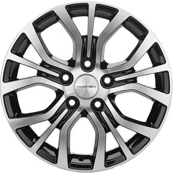 Khomen Wheels KHW1608 (Actyon) 6,5x16 5x112 ET40 dia 66,6 black-FP