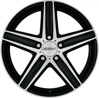 Dezent TG dark 7,5x18 5x112 ET38 dia 66,6 black polished