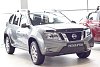 Зимняя заглушка решетки переднего бампера для Nissan Terrano (2014-2015)